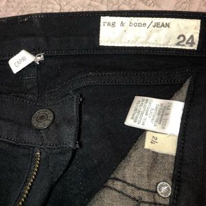 Black rag and bone jeans